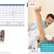 Брошюра линейки электрических котлов Bosch Tronic Heat 3000-3500
